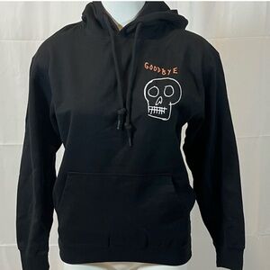 Strange Daze Black Hoodie Unisex NWOT Size Medium Unique Rare